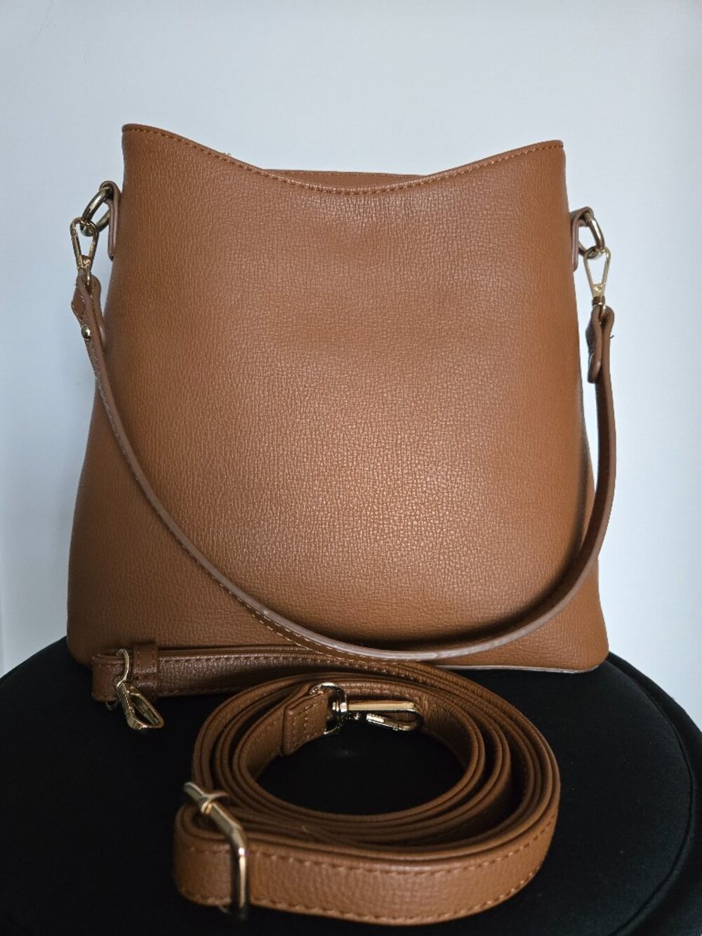 MMS Design Studio Bucket Bag in Brown